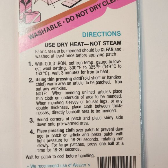 Plasti Stitch Iron On Nylon Fabric Patch Heavyweight 4 Piece 3x5 Mend Sportswear - Picture 9 of 11